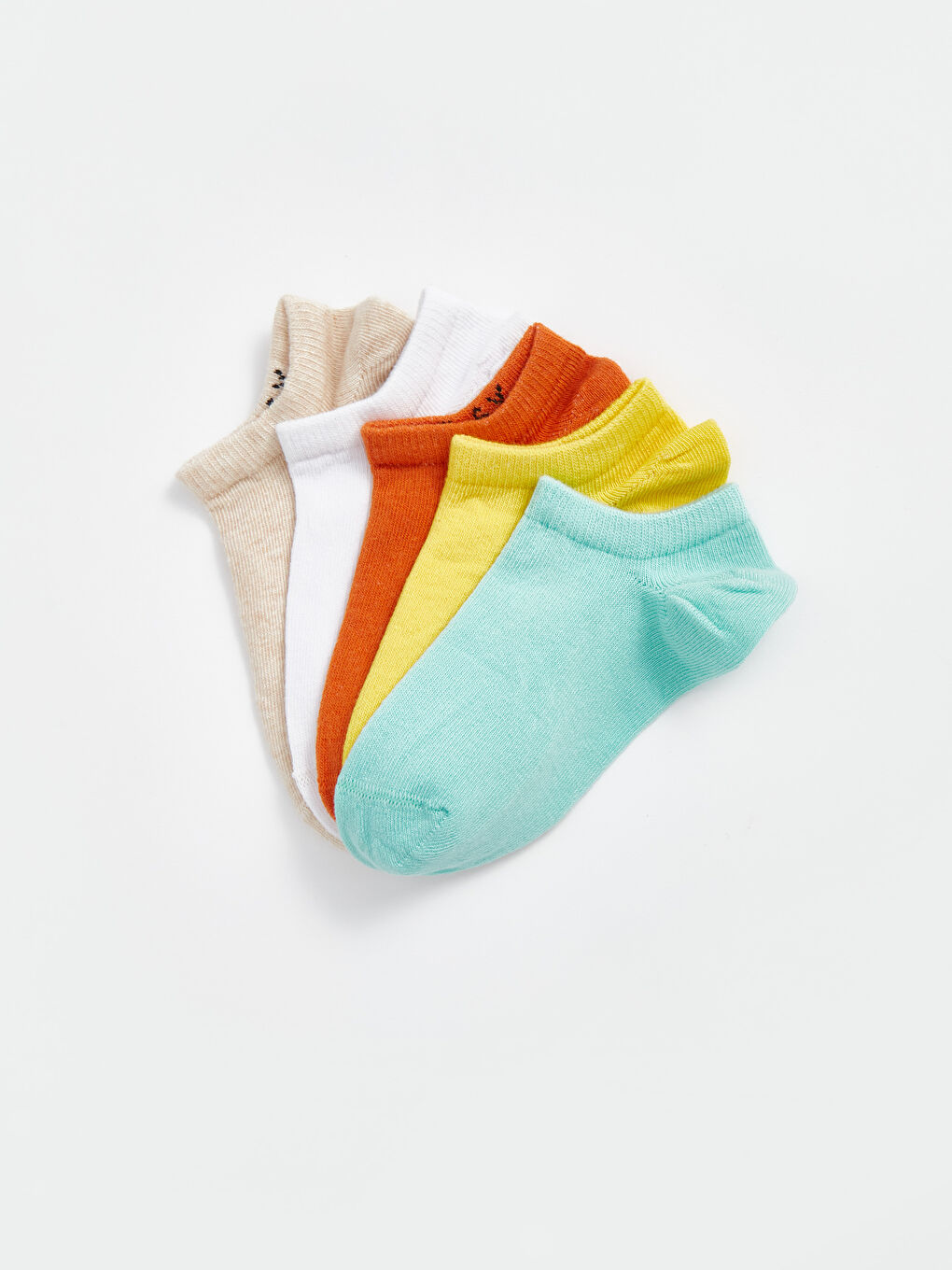 Printed Baby Boys Trainer Socks 5 Pack-1