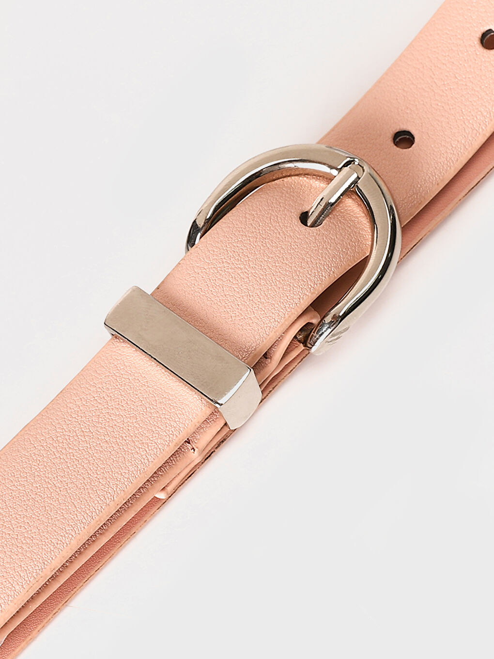 Faux Leather Women's Belt 2 Pack-4