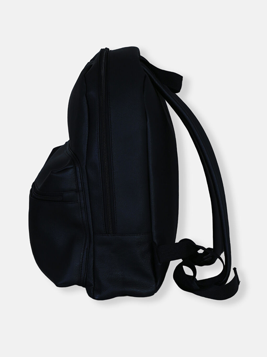 حقيبة ظهر جلد صناعي للرجال-2