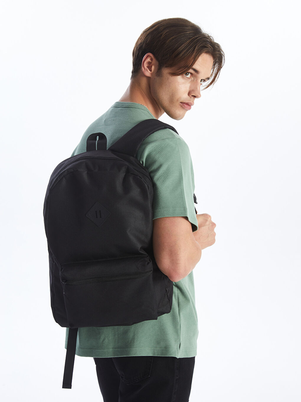 Adjustable Strapped Men's Backpack