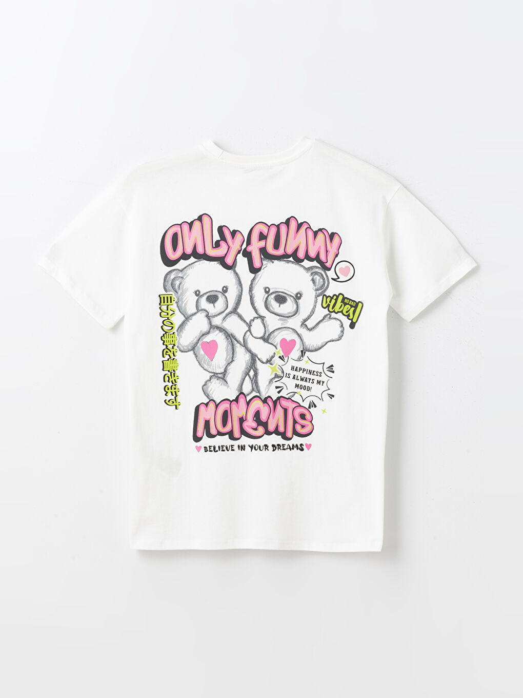 Crew Neck Printed Short Sleeve Women's T-Shirt -S4JI39Z8-R9J