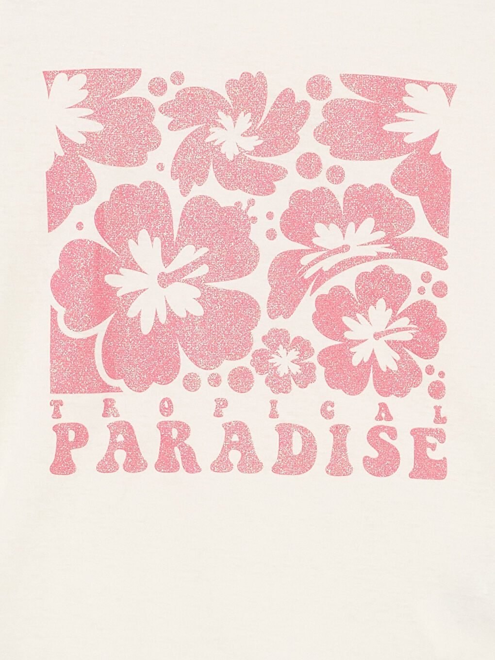 Crew Neck Girls' T-Shirt-1