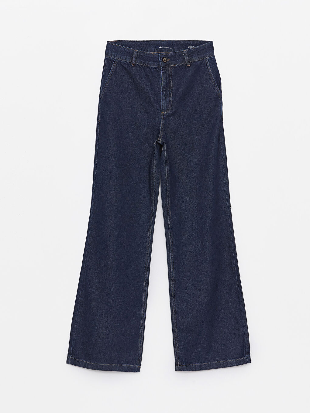Straight Fit Women's Denim Trousers -S4JI60Z8-309