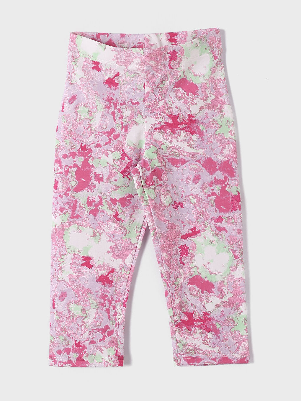 Elasticated Waist Printed Girls' Leggings