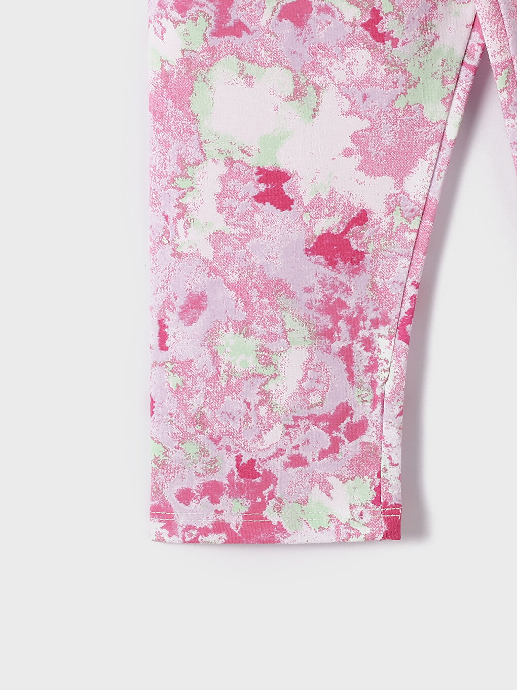 Elasticated Waist Printed Girls' Leggings-2