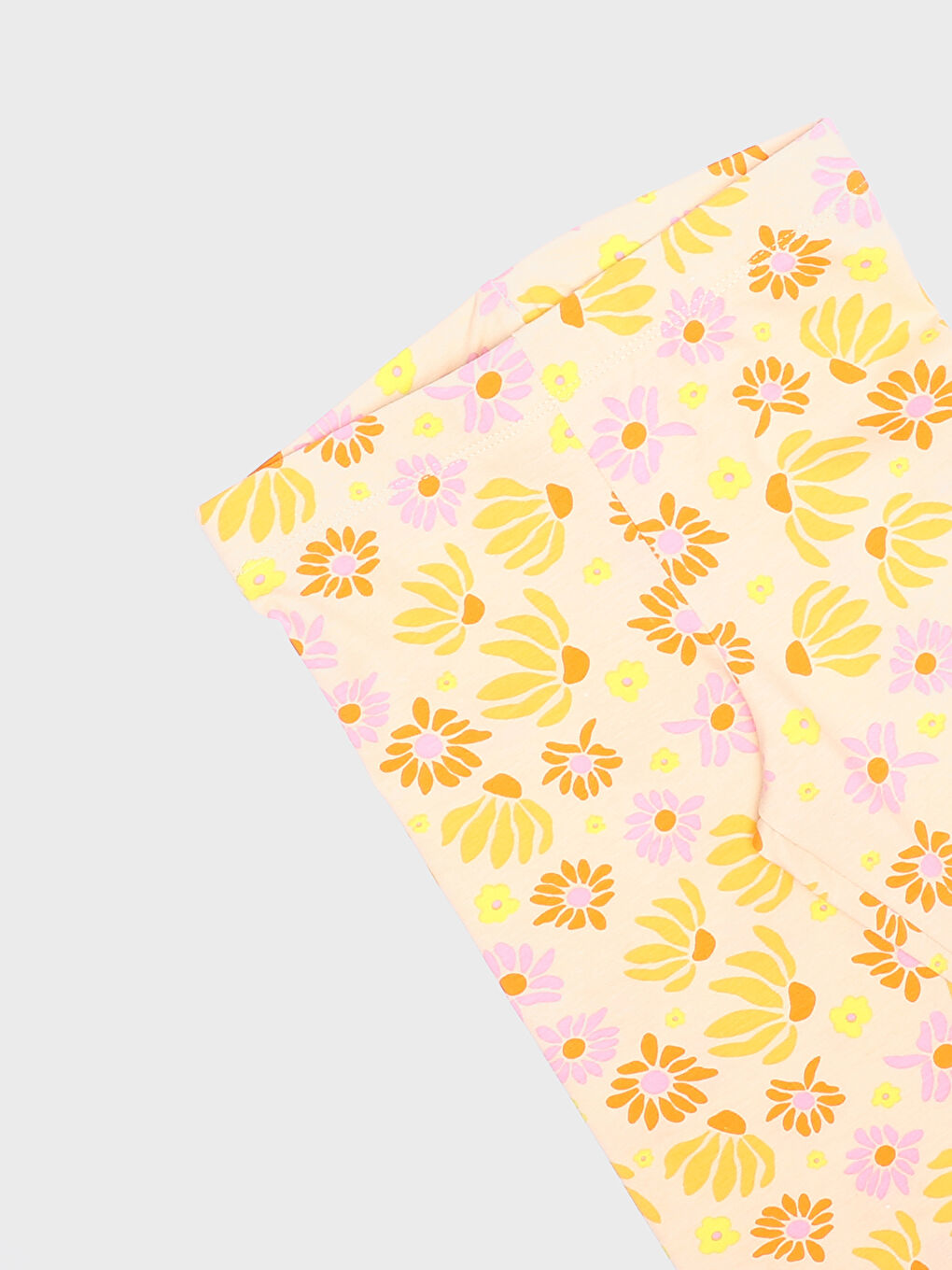 LCW Kids Elasticated Waist Floral Girls' Leggings -S4JI79Z4-LUG
