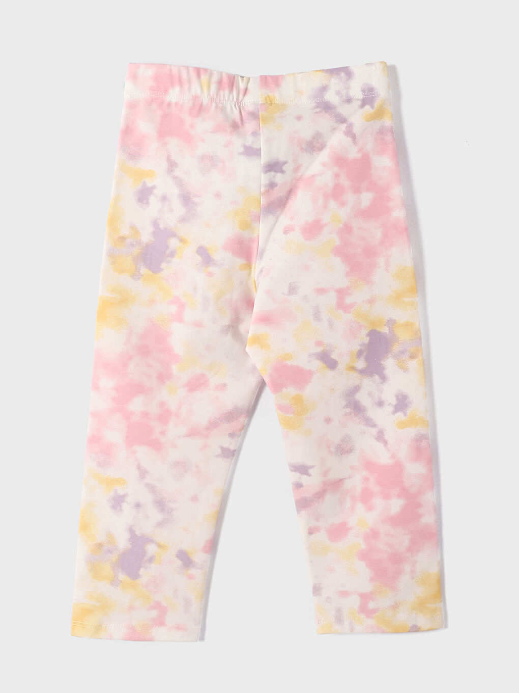 Elasticated Waist Printed Girls' Leggings-1