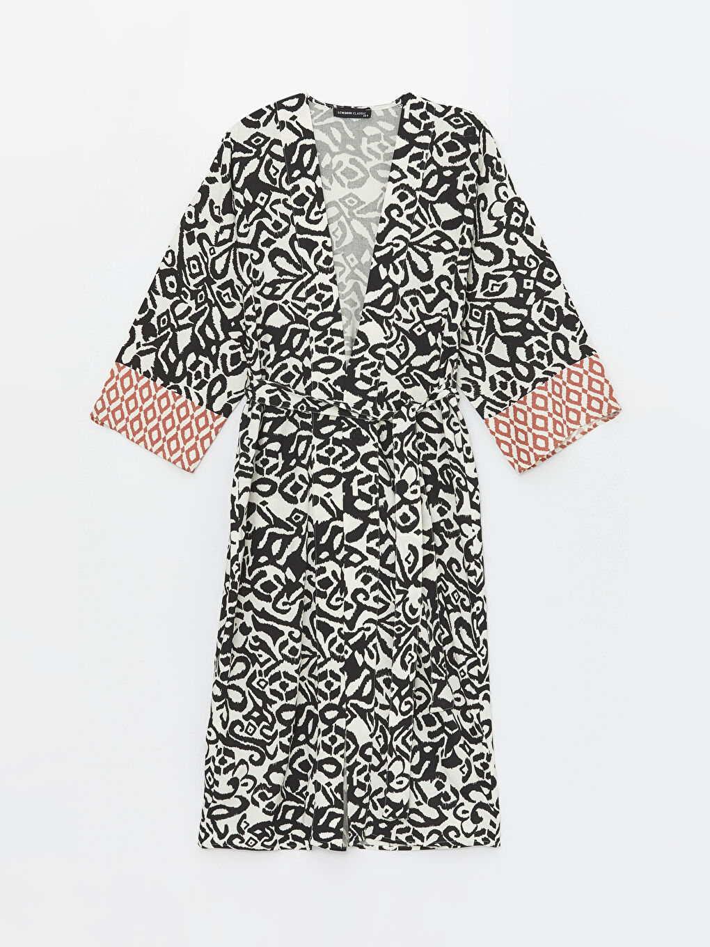 LCWAIKIKI Classic Šal kragna Uzorak Preveliko Ženski Kimono -S4JJ12Z8-LQJ