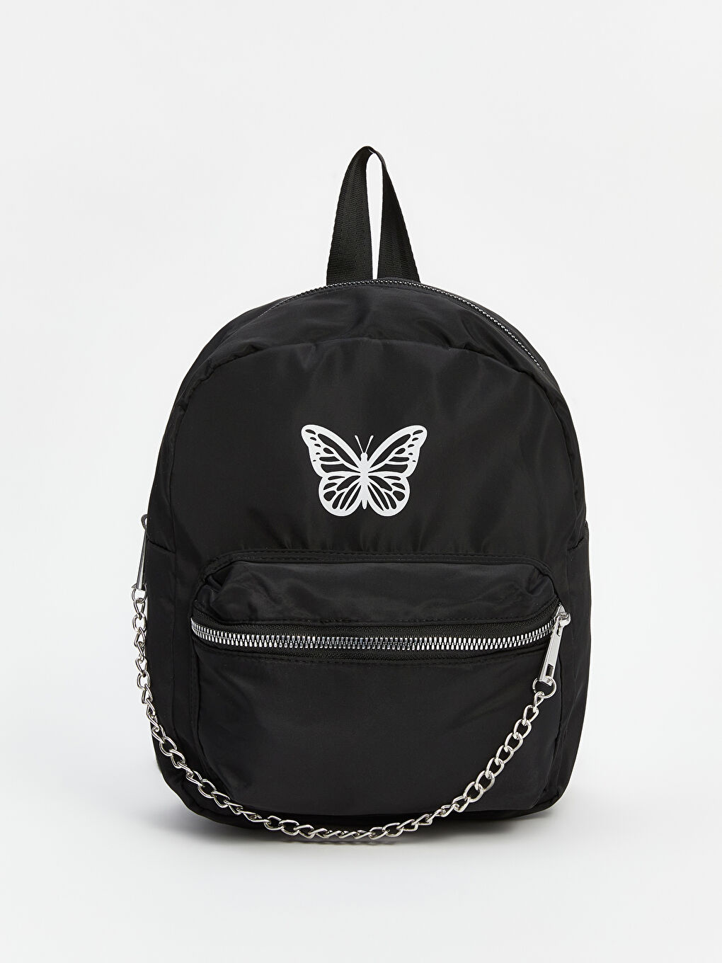Butterfly Printed Girls' Backpack