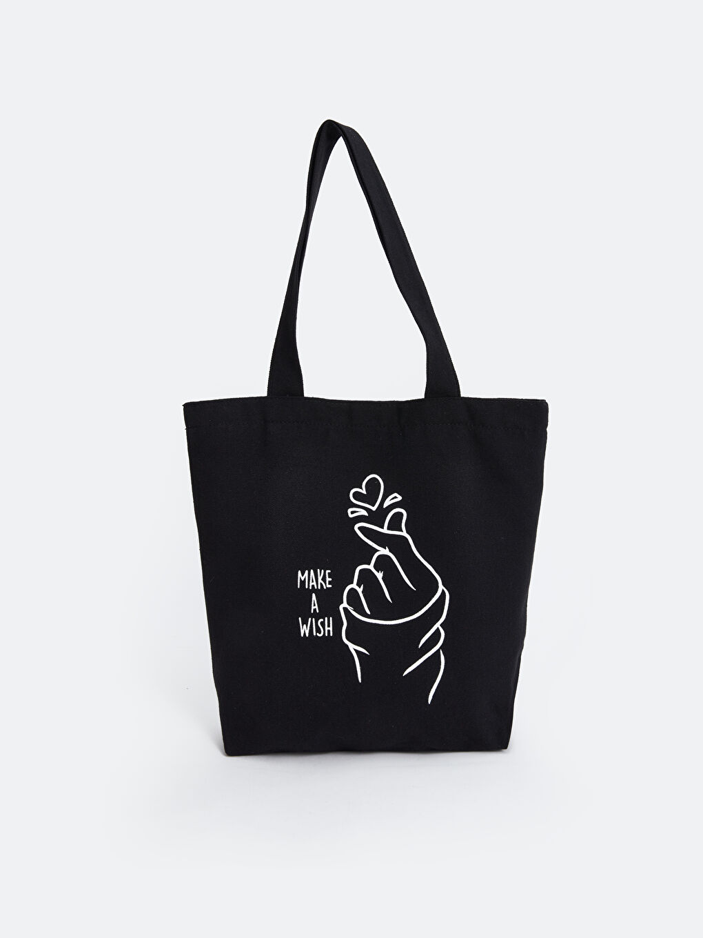 Printed Girls' Canvas Bag -S4JJ37Z4-HUC
