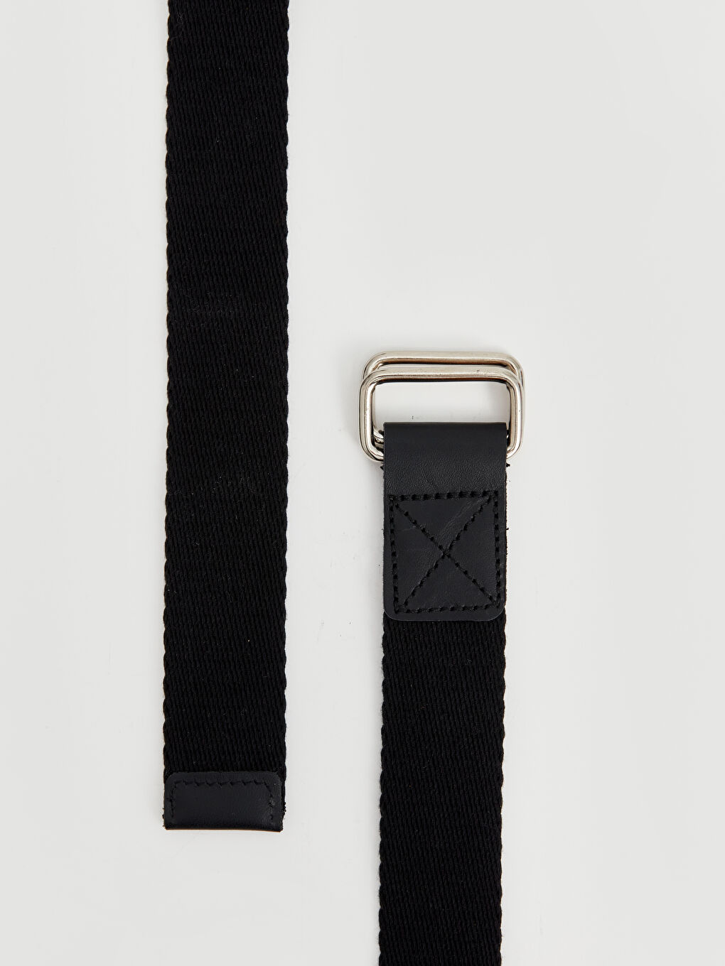 Double Buckle Men's Belt-3