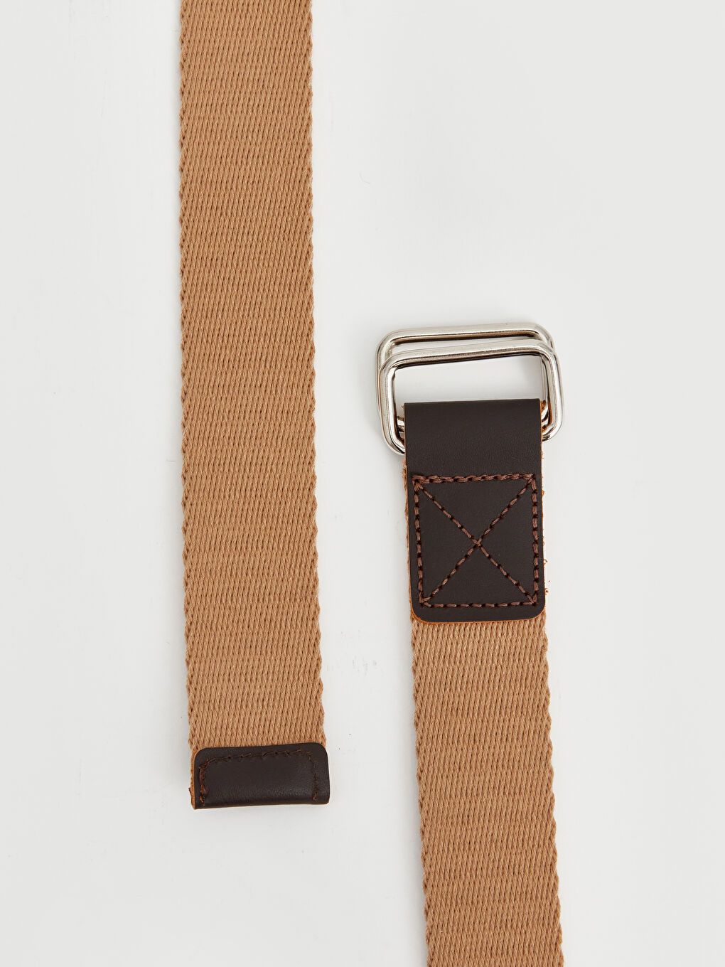 Double Buckle Men's Belt-3