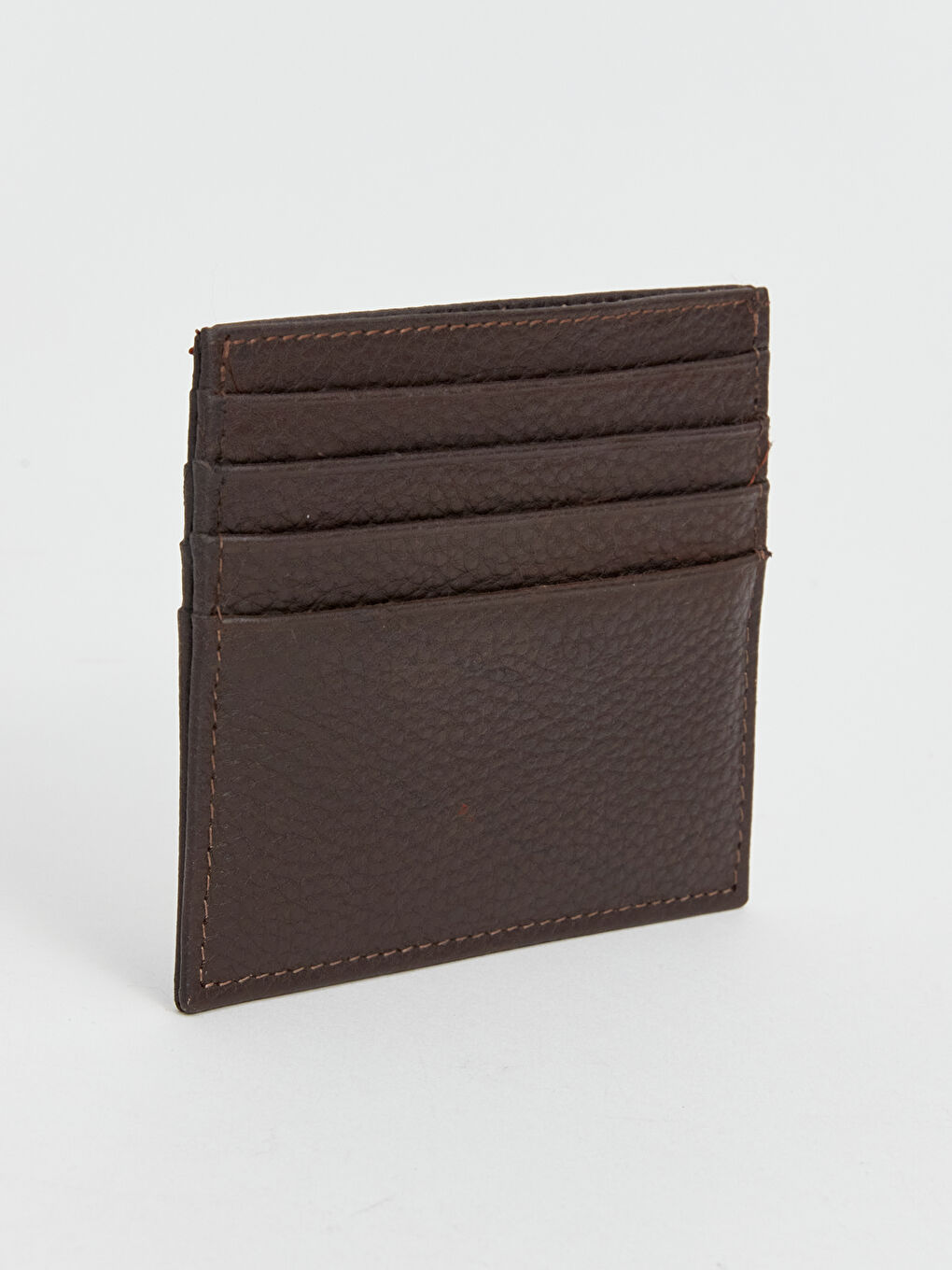 حامل بطاقات جلد طبيعي للرجال-1