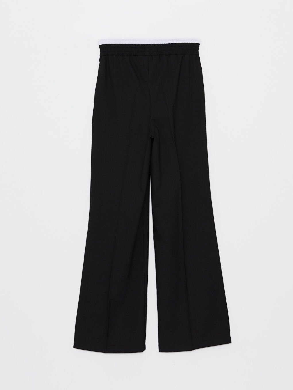 Elastic Waist Regular Bell-Bottoms Women's Trousers -S4JJ83Z8-CVL