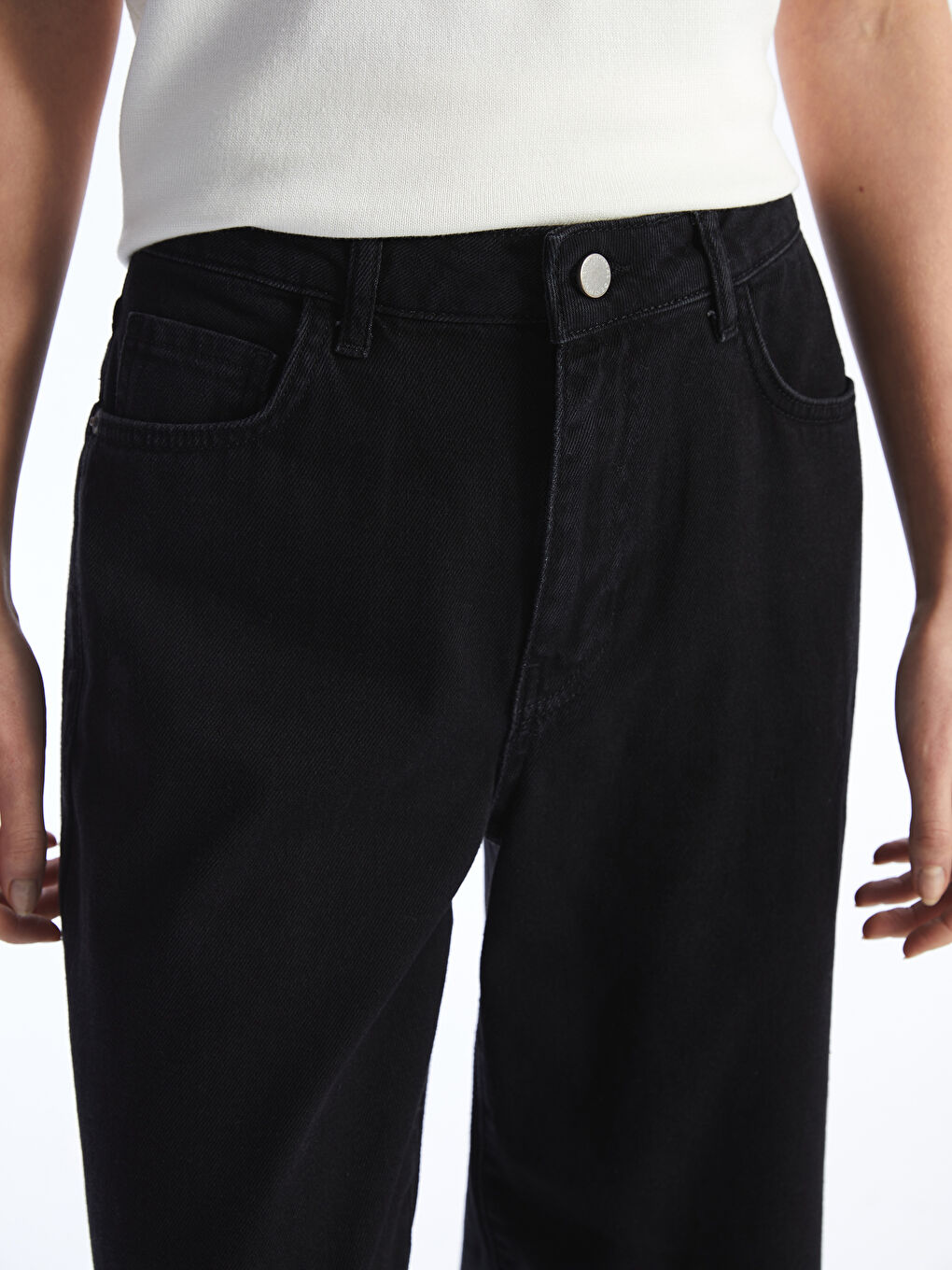 Wideleg Women's Jeans -S4JJ91Z8-326