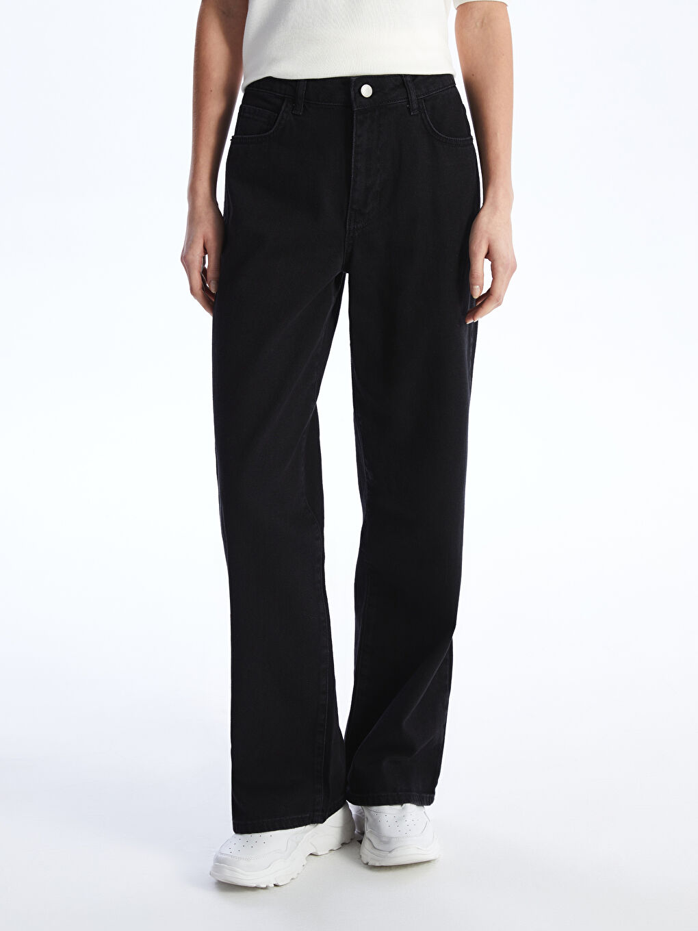 Wideleg Women's Jeans -S4JJ91Z8-326