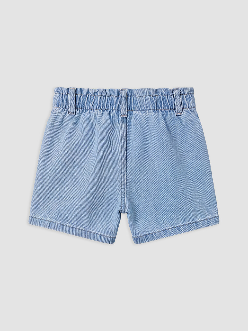 Pantaloni Scurți Din Denim Indigo Fată-1