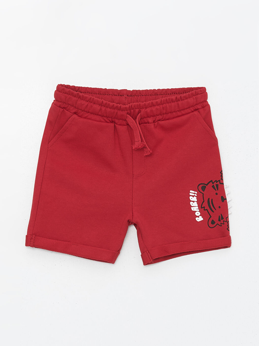Elastic Waist Printed Baby Boy Shorts -S4JK33Z1-CSG