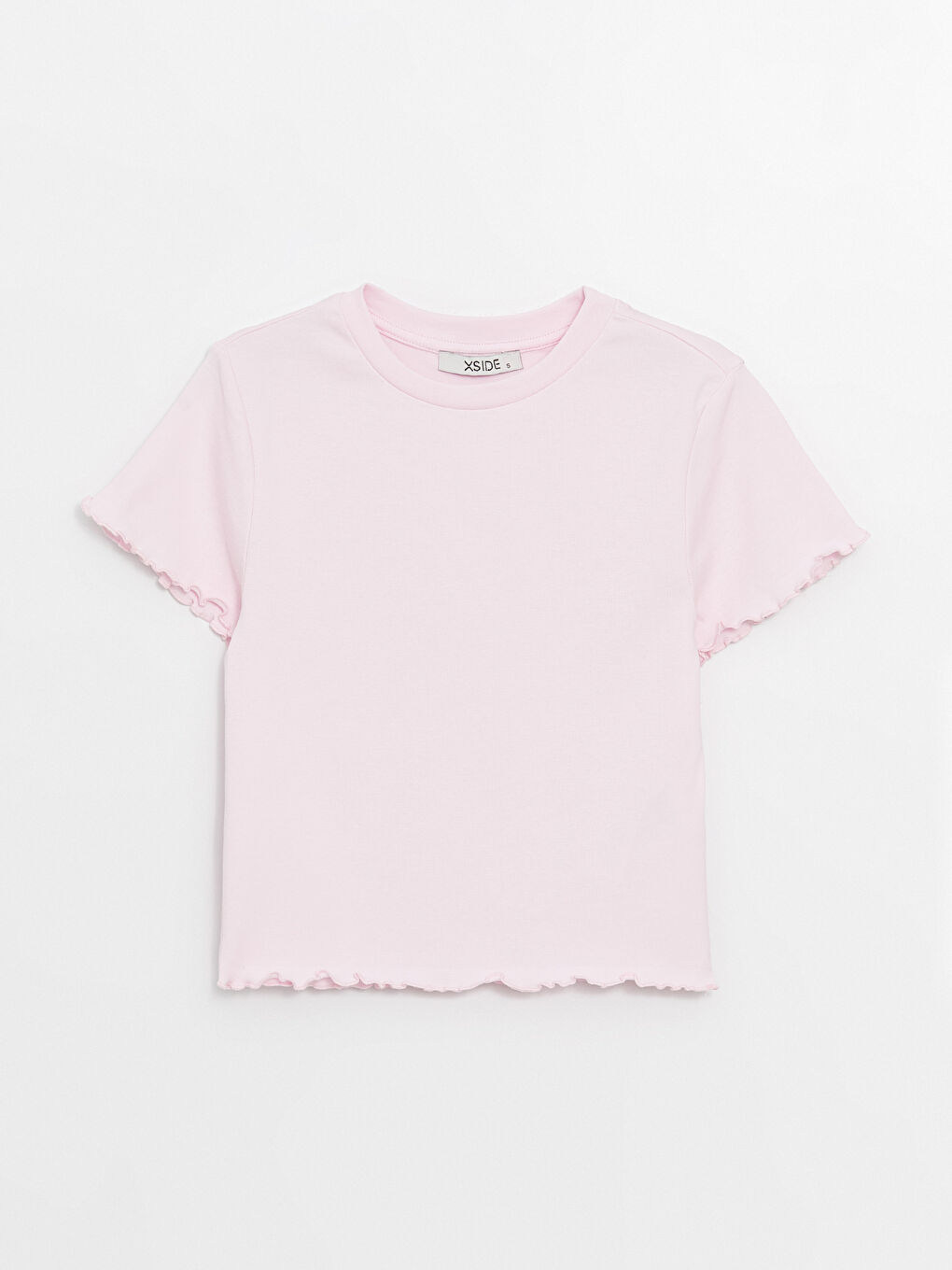 Crew Neck Regular Short Sleeve Women's T-shirt -S4JK45Z8-QWM