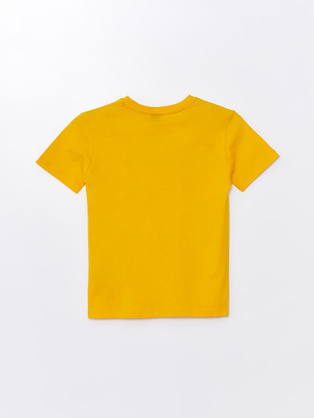 Crew Neck Printed Short Sleeve Boys' T-Shirt-1