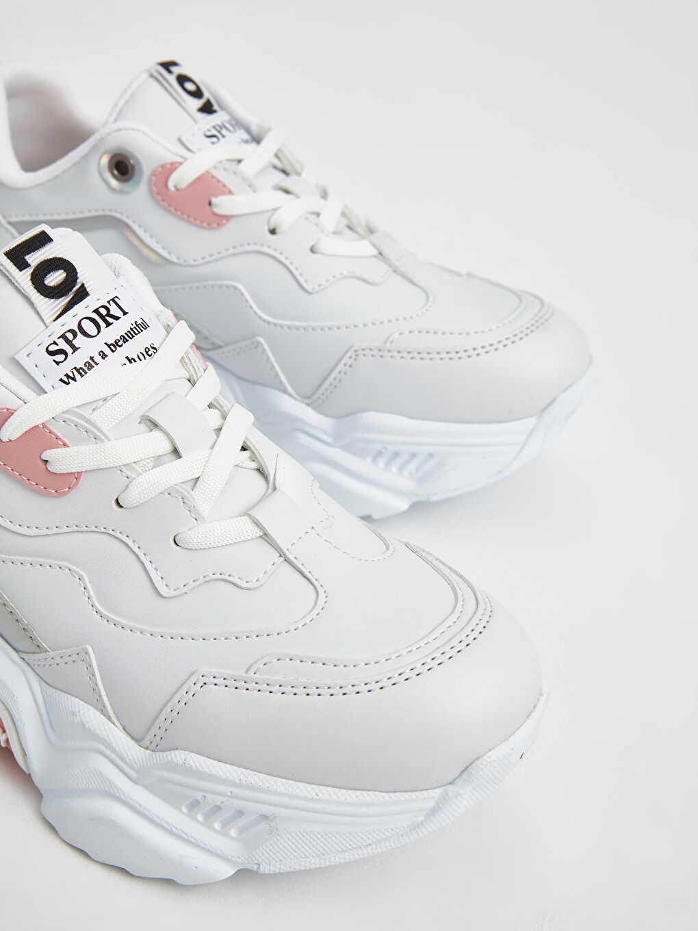 Bağcıklı Kadın Aktif Spor Ayakkabı-2