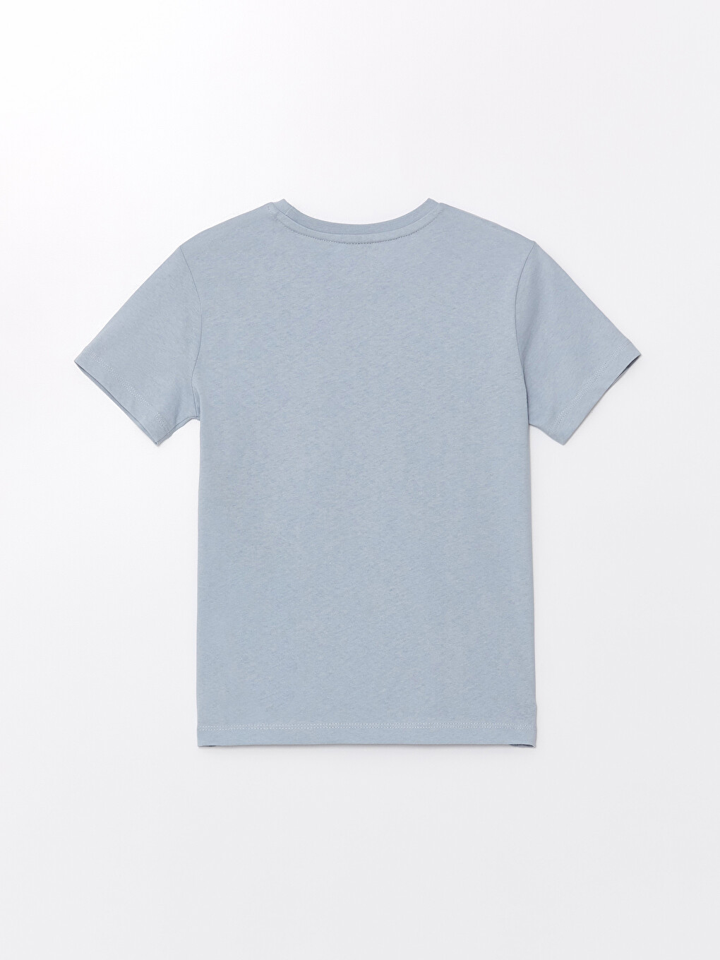 Crew Neck Printed Short Sleeve Boys' T-shirt-1