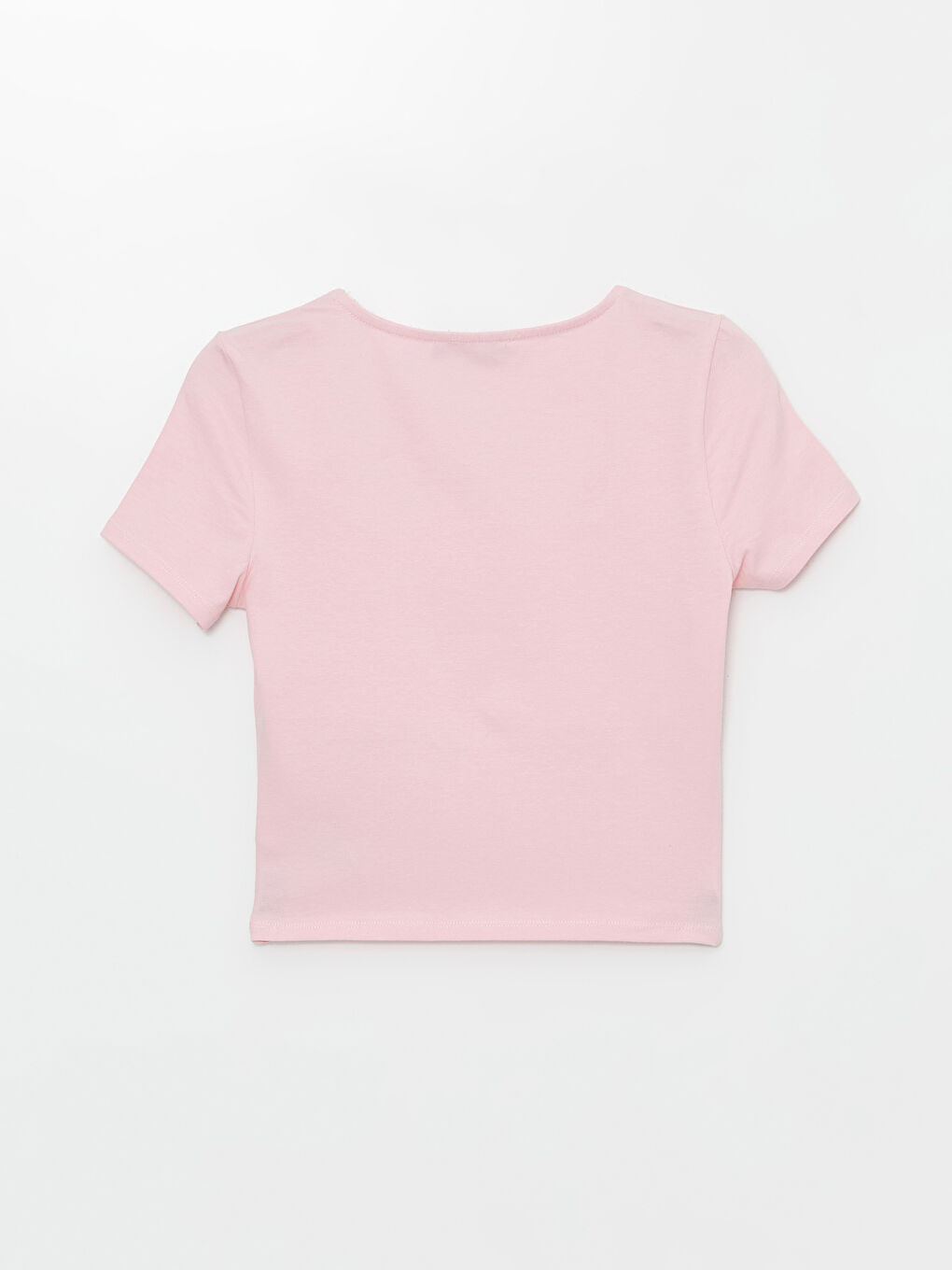 Square Neck Straight Short Sleeve Women T-Shirt -S4JM79Z8-FZP