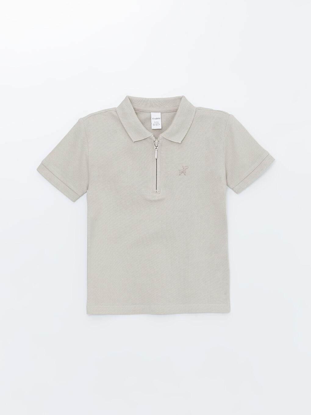 Polo Neck Embroidered Baby Boy T-Shirt and Shorts Set of 2-1