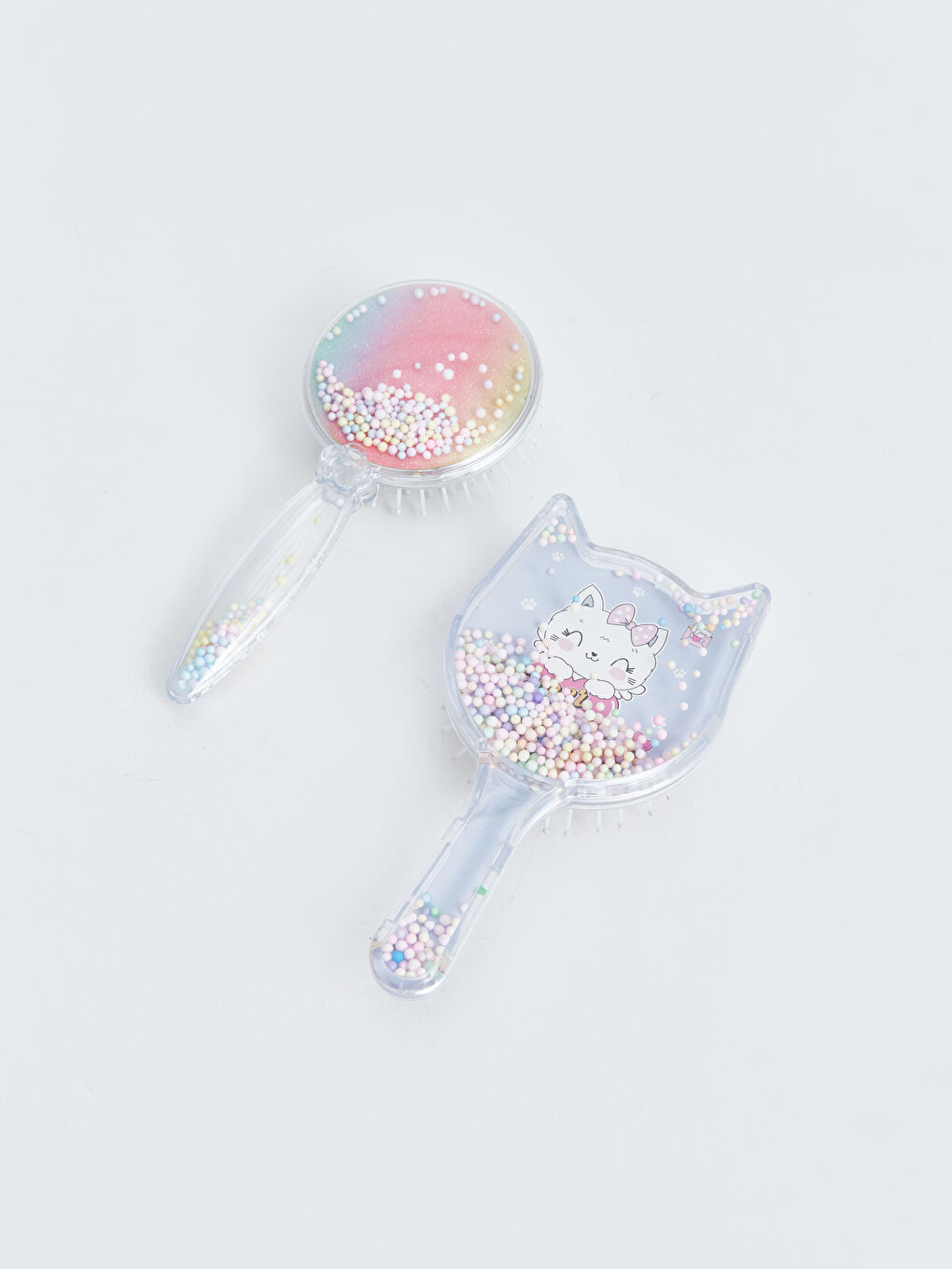 Kedi Baskılı Kız Çocuk Saç Tarağı