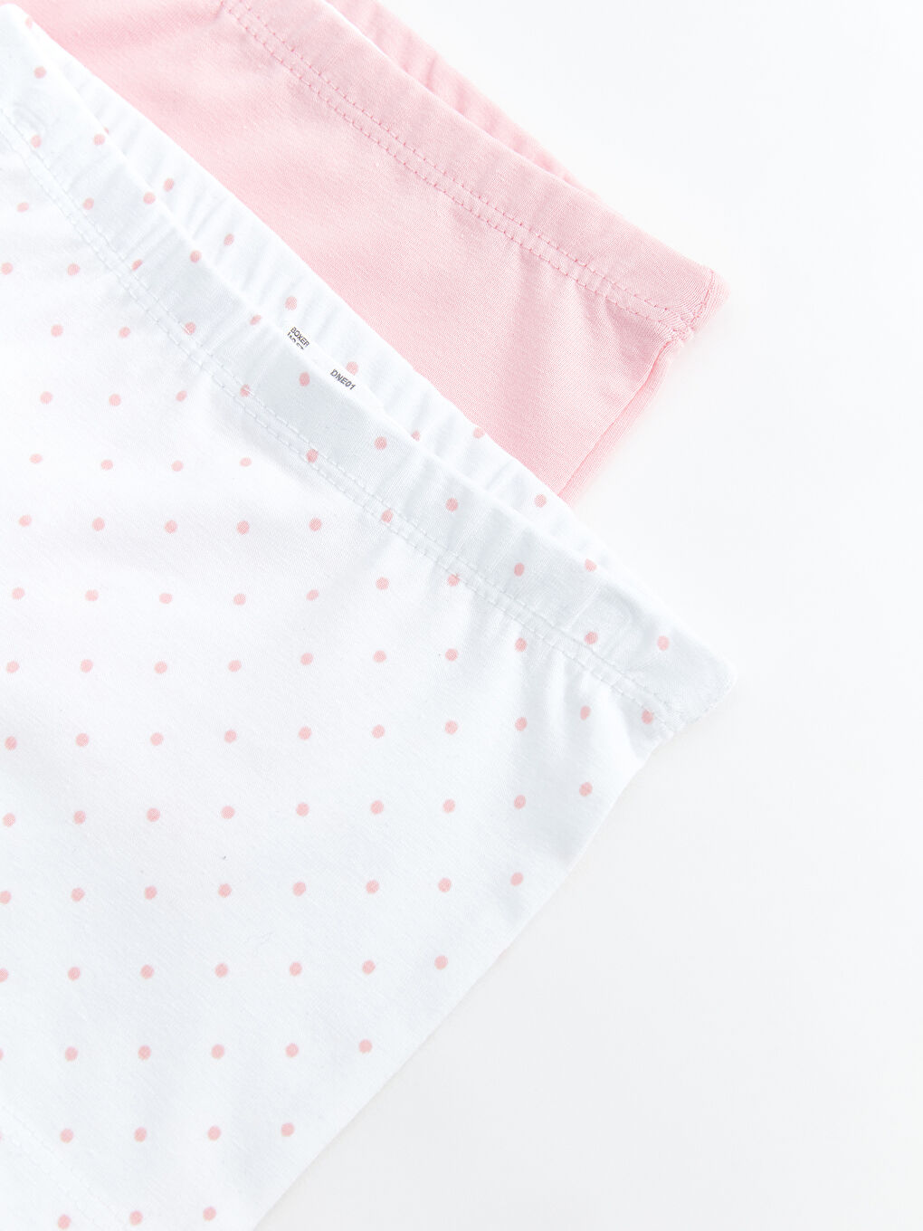 Ekru Beli Lastikli Kız Bebek Boxer 2'li-2