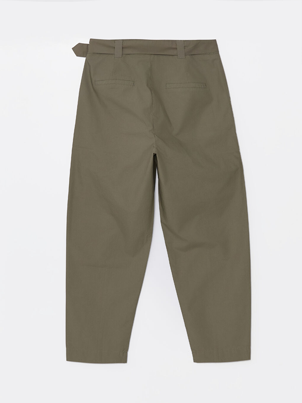 Belted Waist Slim Fit Women's Cargo Trousers -S4JN98Z8-HDA
