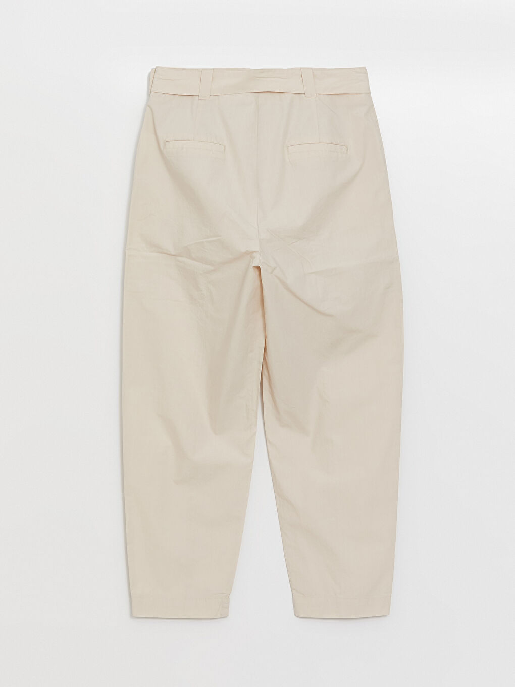 Belted Waist Slim Fit Women's Cargo Trousers -S4JN98Z8-VF5