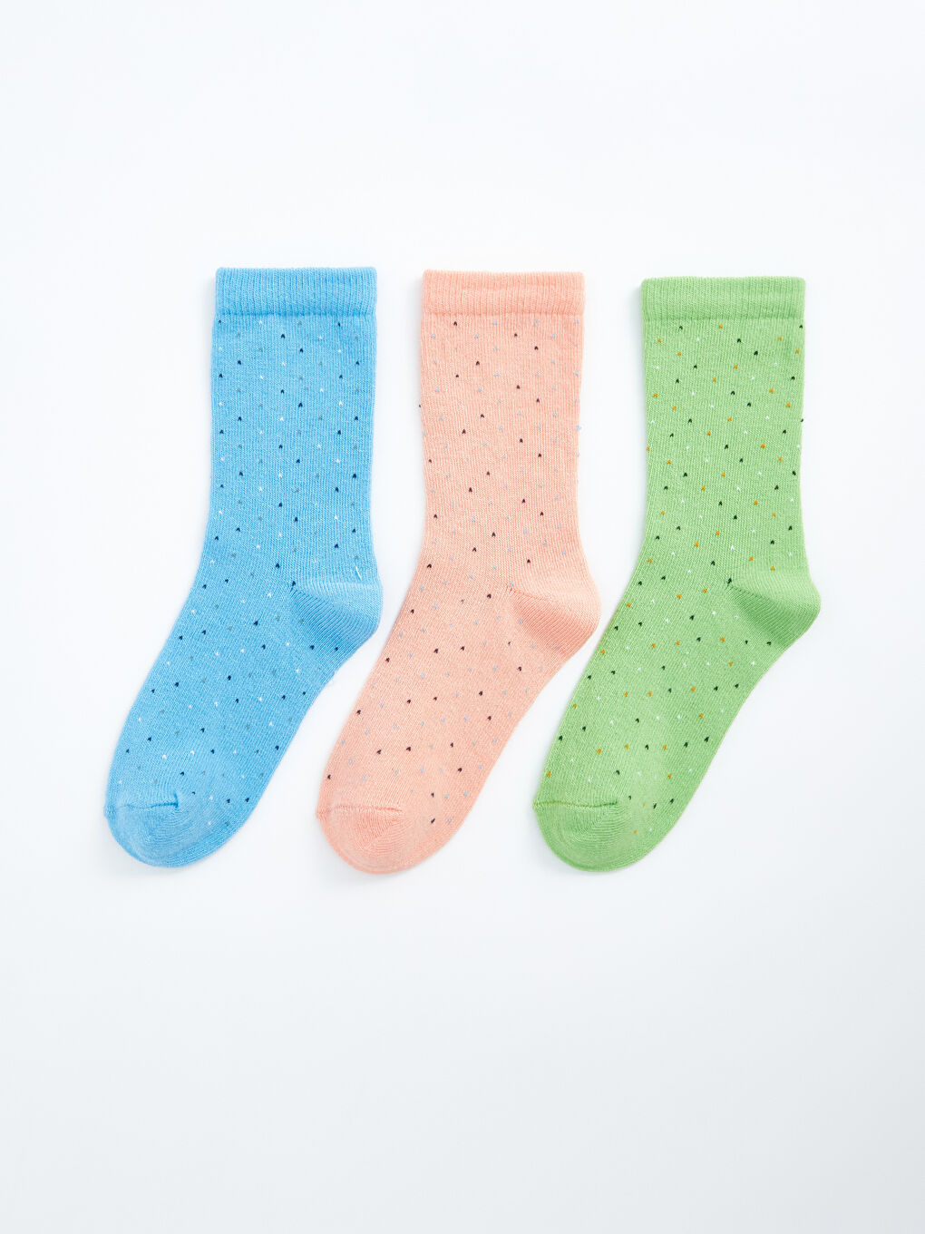 Patterned Boy Socks 3 Pieces -S4JO04Z4-DWP