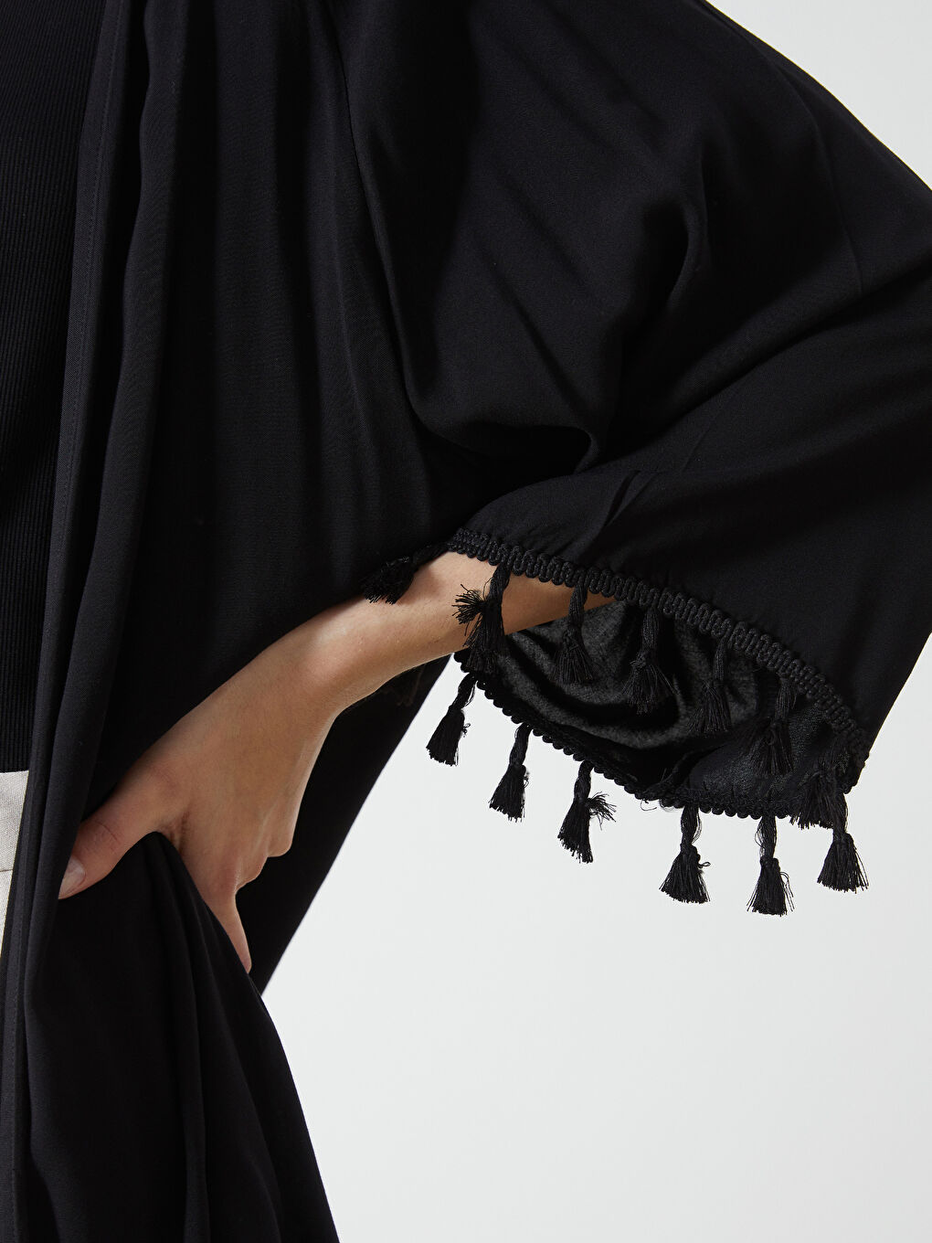 CRNA Kimono Žena -S4JO07Z8-RQL