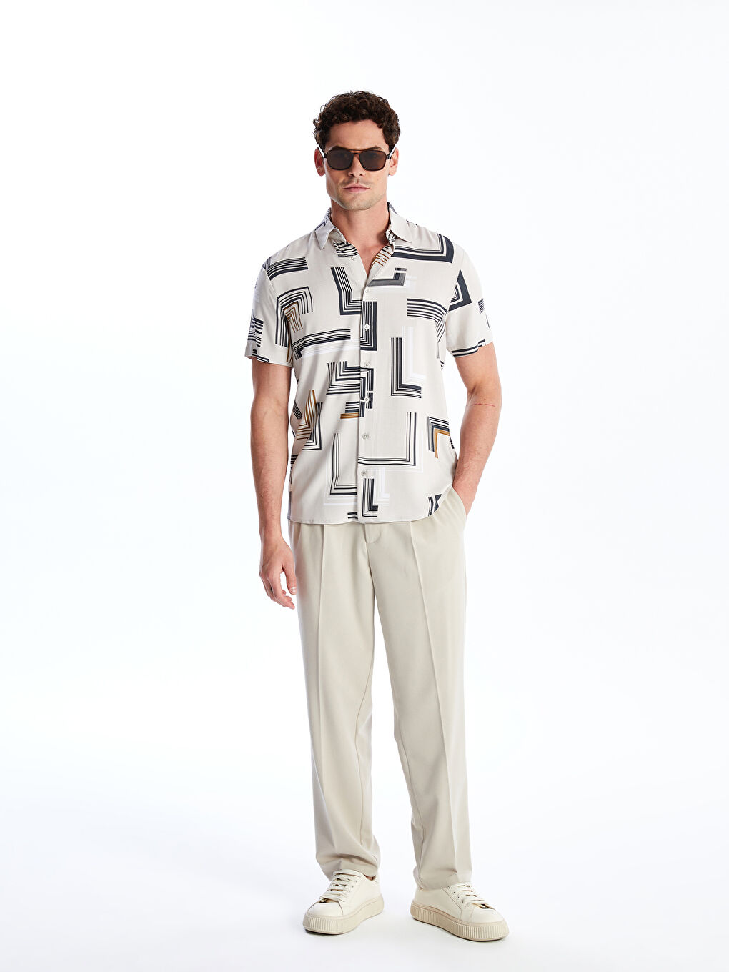 Chemise en Viscose Régulier pour Hommes-2