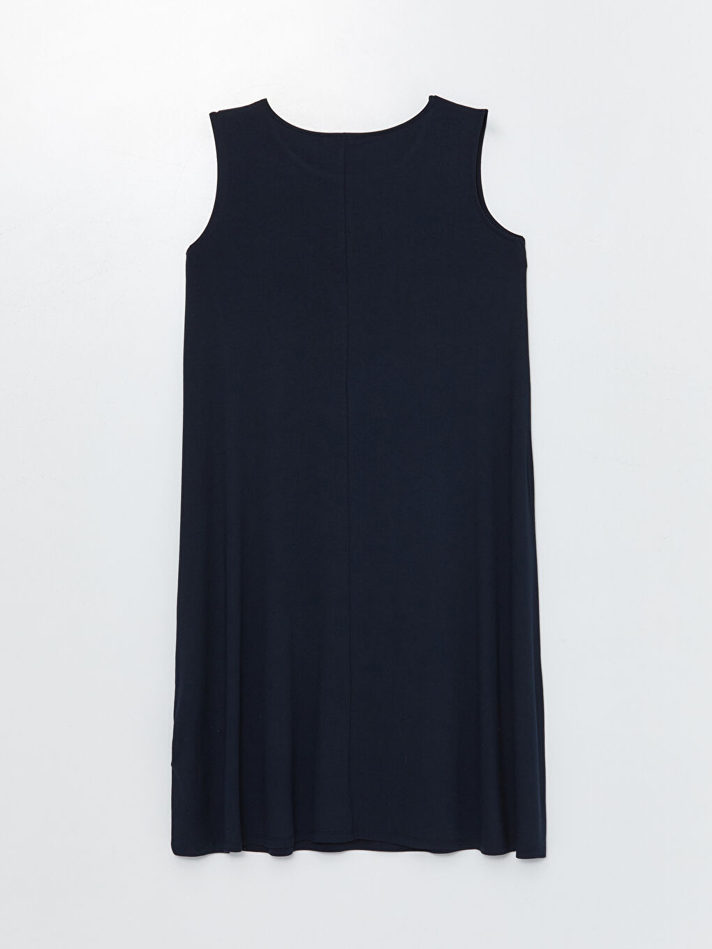 Crew Neck Plain A Form Women's Dress -S4JO85Z8-E1J