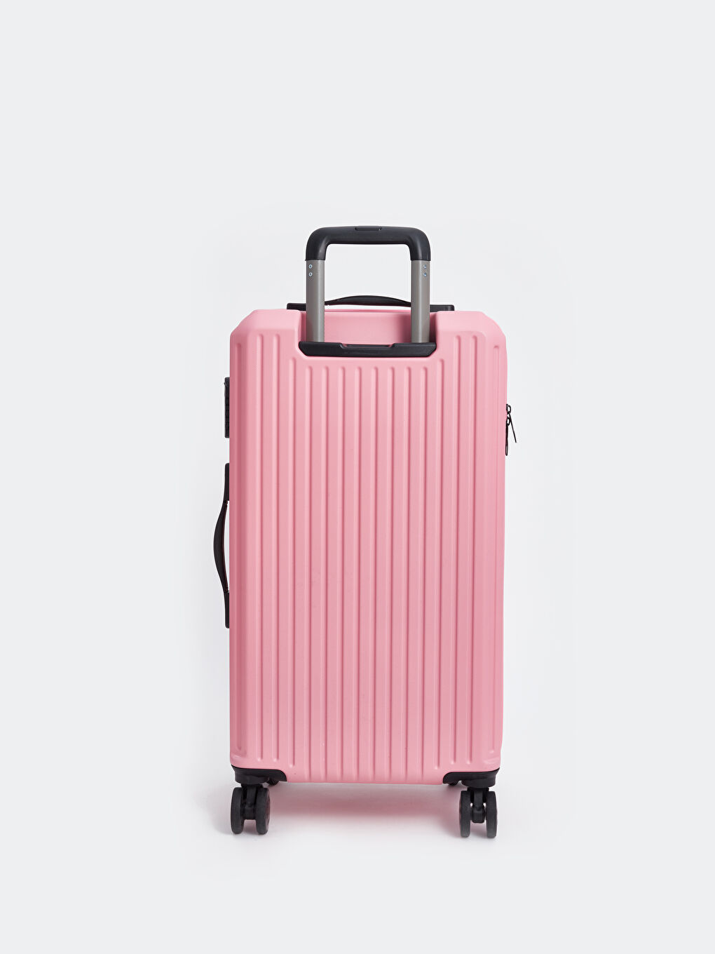 Pembe Kilit Detaylı Orta Boy Valiz-2