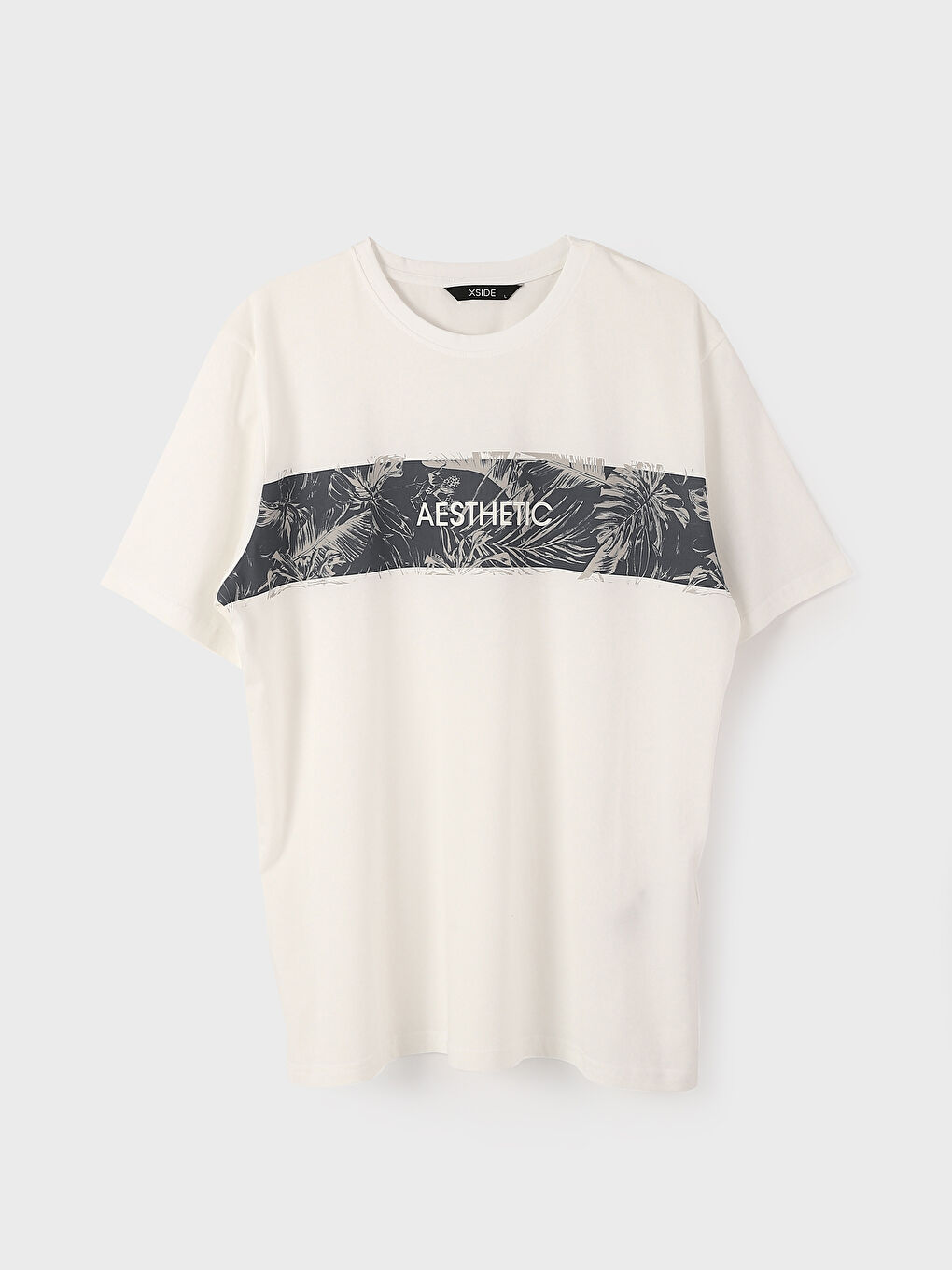 Crew Neck Printed Short Sleeve Men's T-Shirt-5