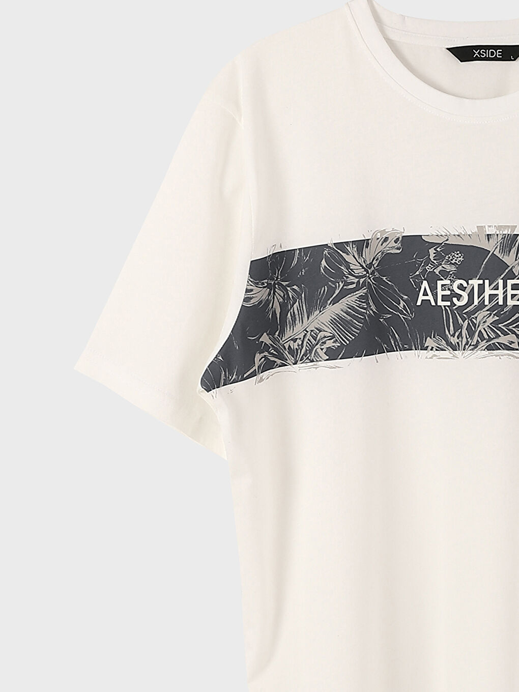 Crew Neck Printed Short Sleeve Men's T-Shirt-7