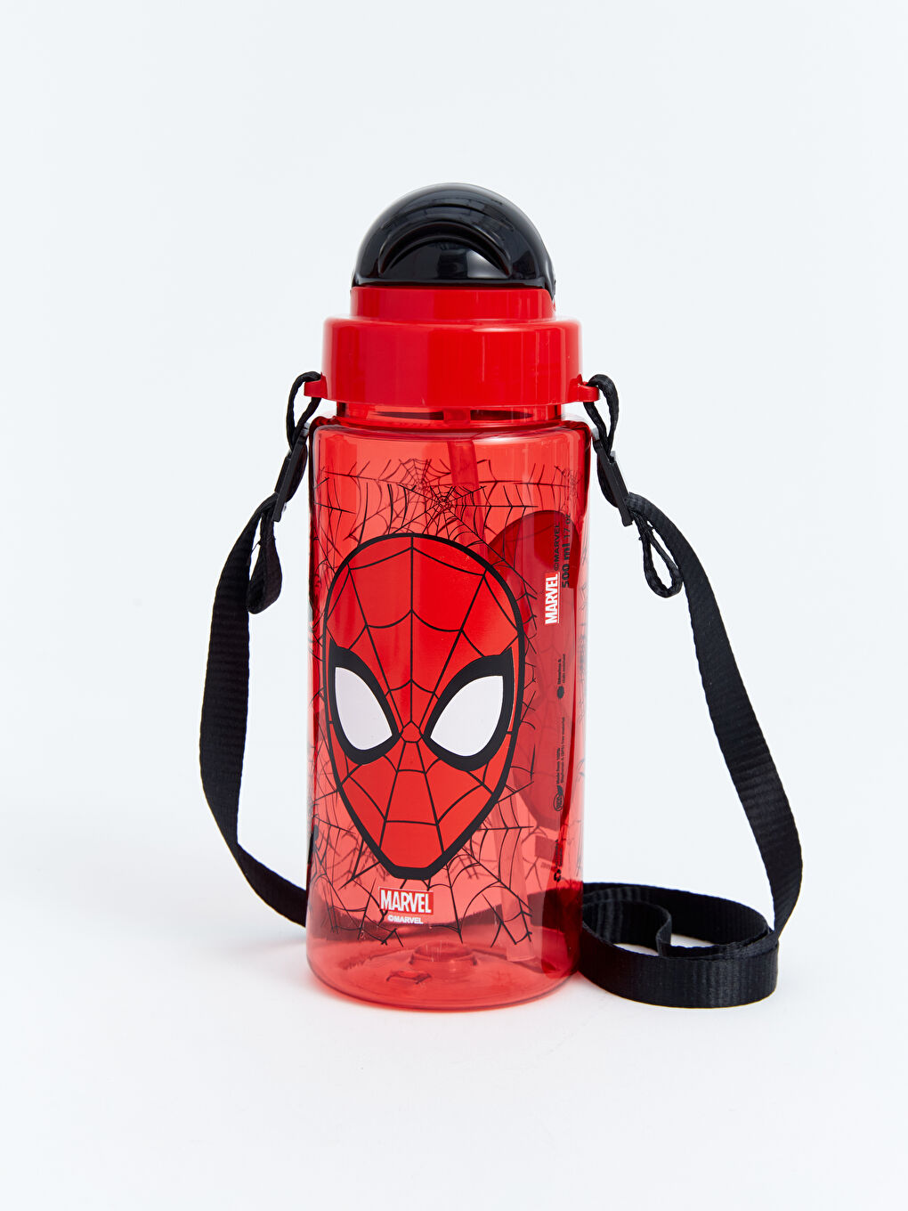 LCW ACCESSORIES Spiderman Printed Straw Water Bottle 500 ml -S4JP53Z4-QBC