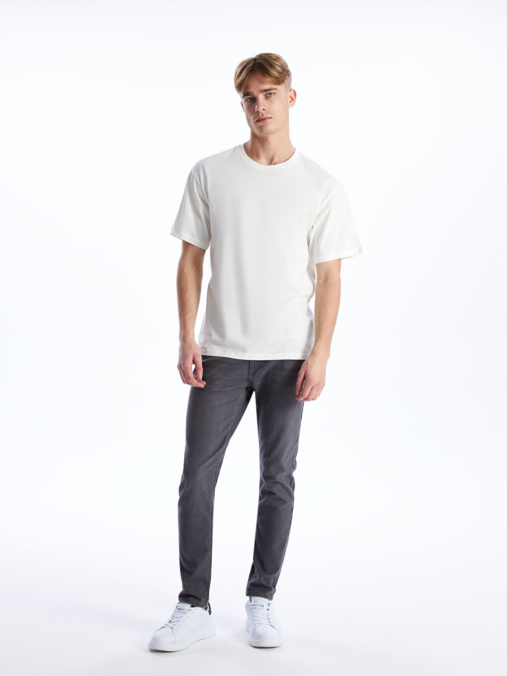 750 Slim Fit Men's Denim Trousers -S4JQ06Z8-GRD