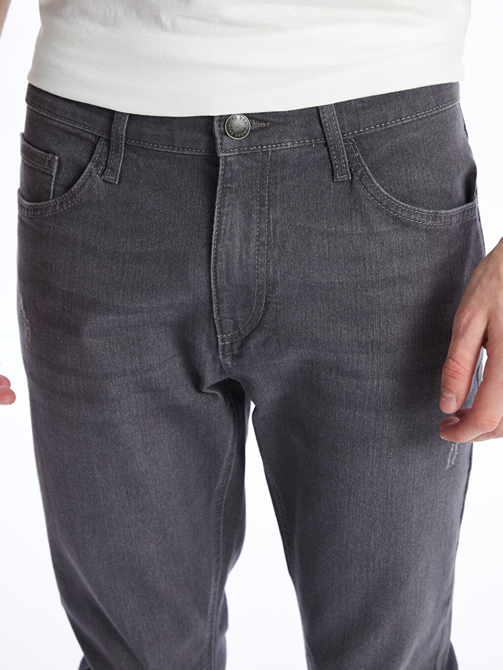 750 Slim Fit Men's Denim Trousers -S4JQ06Z8-GRD