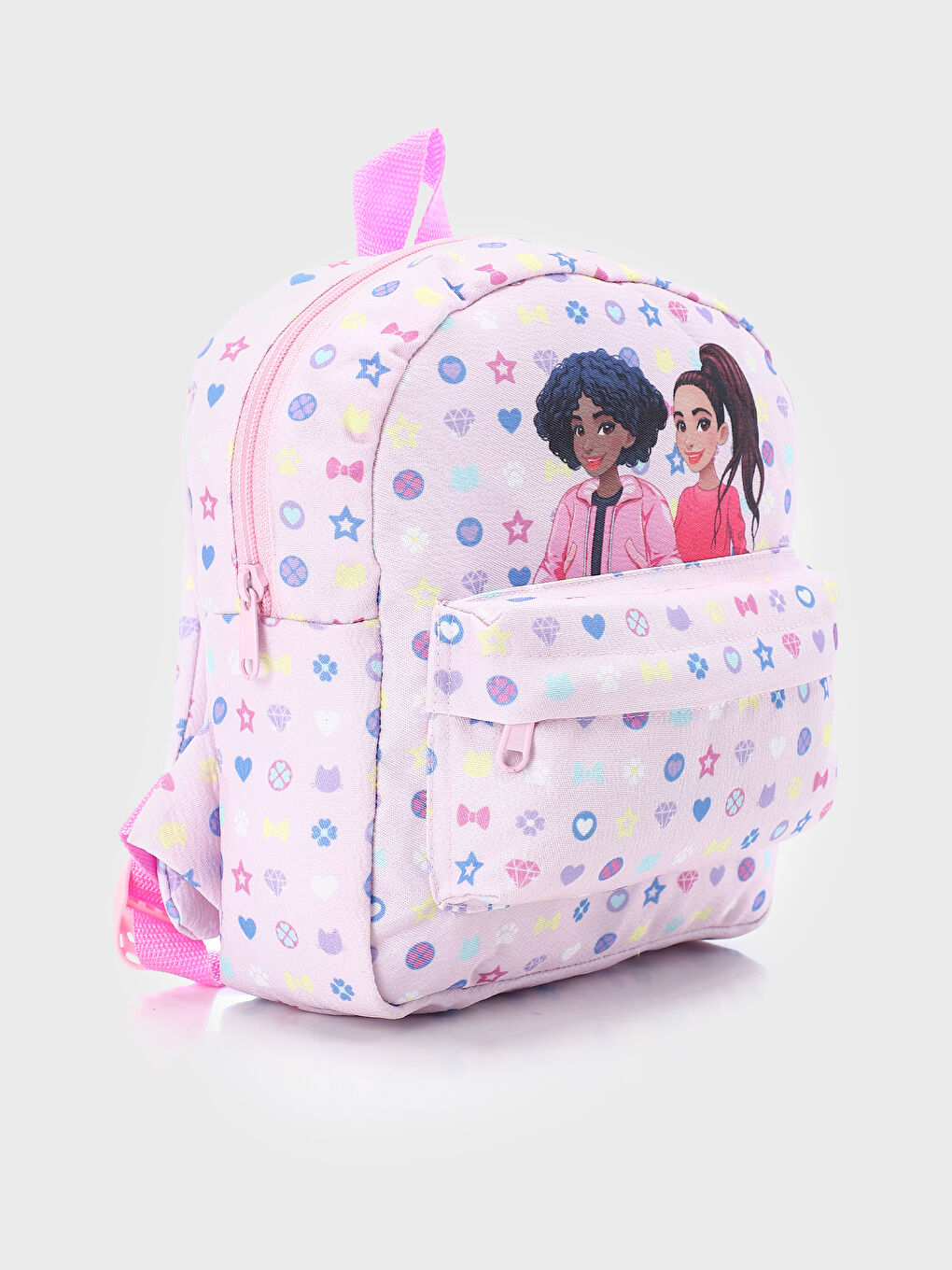 حقيبة ظهر مطبوعة للبنات-1