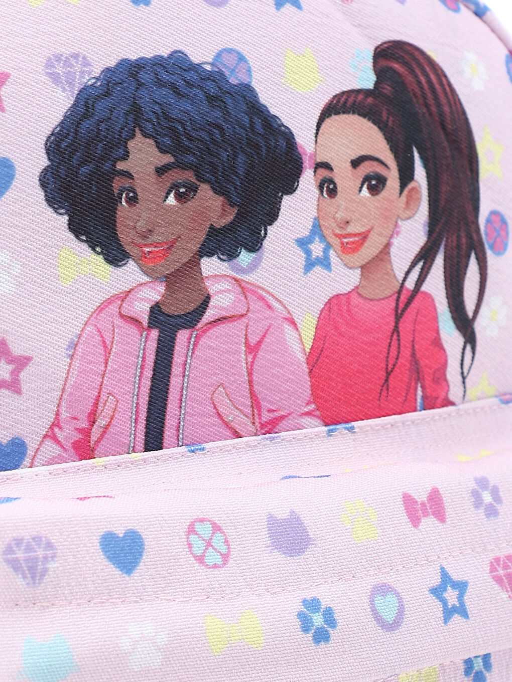 حقيبة ظهر مطبوعة للبنات-2