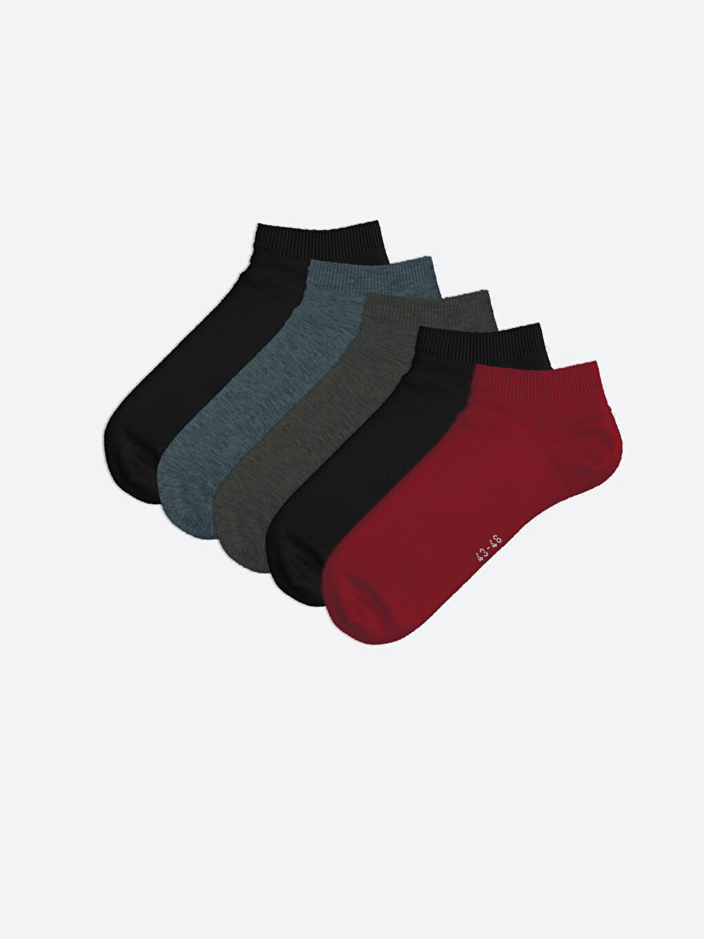 Men's Sneaker Socks 5 Pack-1