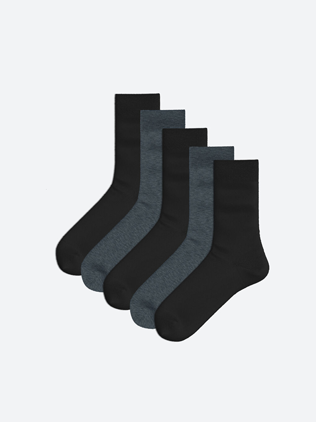 Lacivert Erkek Soket Çorap 5'li-1