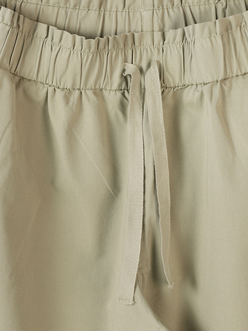 Pantalon Taille Élastiquée Coupe Décontractée pour Femmes-2