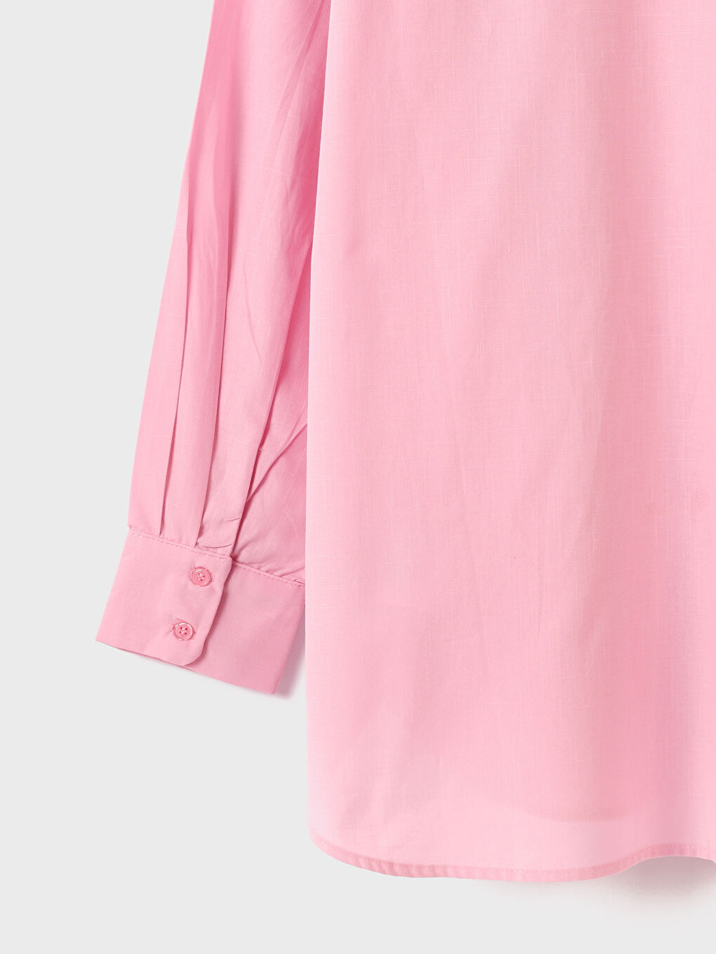 قميص سادة بأكمام طويلة واسع للسيدات-3