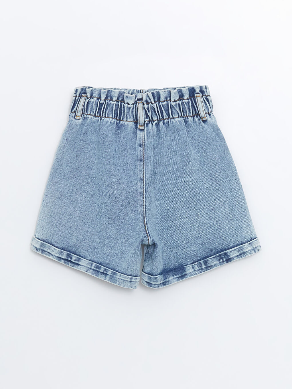 Elastic Waist Girl Jean Short -S4JS35Z4-V2T