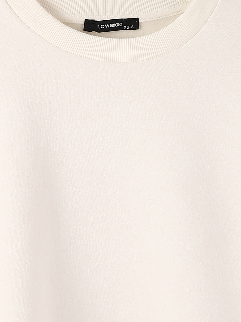 LCW ECO Women's Crew Neck Plain Sweatshirt -S4JS88Z8-QSD